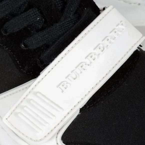 Burberry Black Regis Sneakers - Picture 7 of 11
